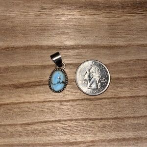 Golden Hills Turquoise Pendant